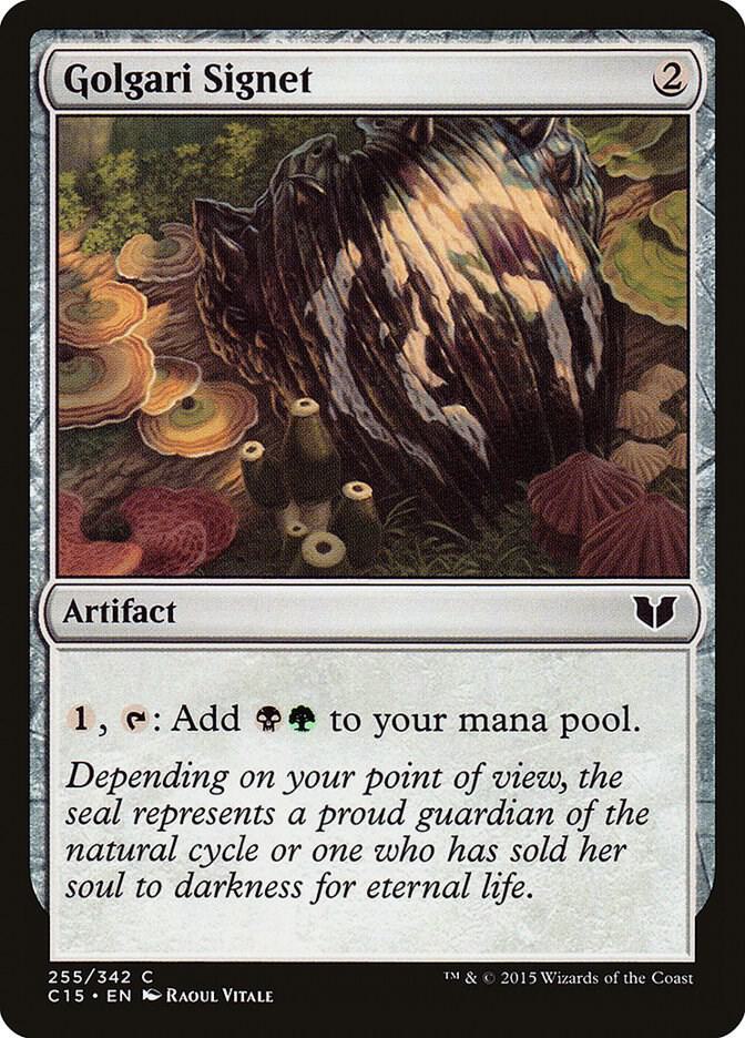 Golgari Signet 255 (Commander 2015)  | Good Games Adelaide SA