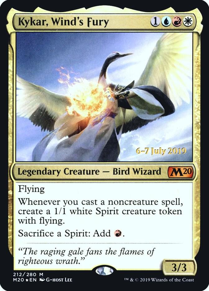 Kykar Winds Fury 212 (Prerelease Cards)  - Foil | Good Games Adelaide SA