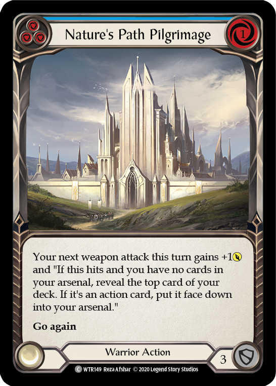 Nature's Path Pilgrimage (Blue) [U-WTR149] Unlimited Normal | Good Games Adelaide SA