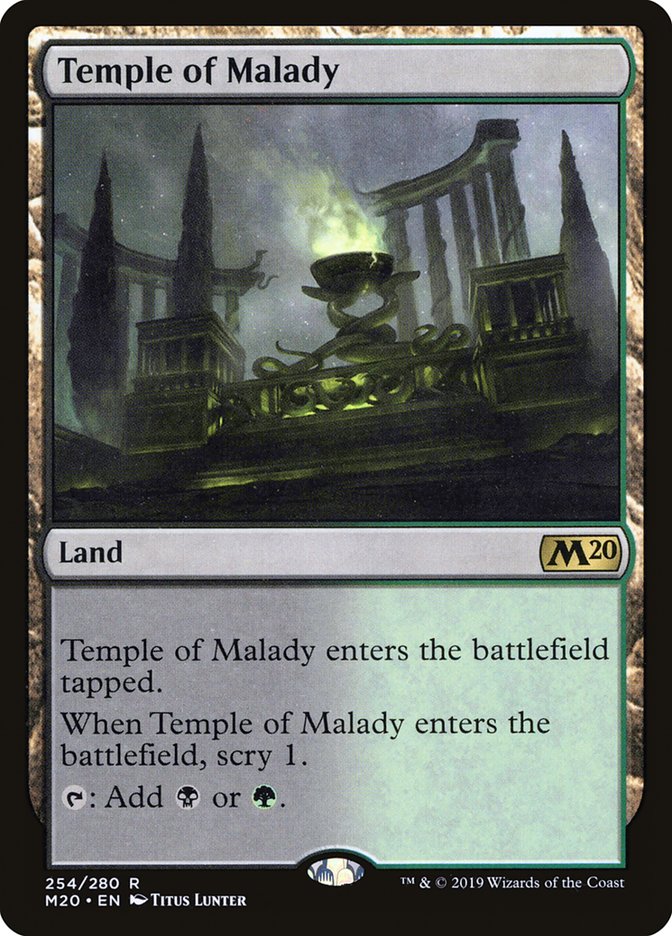 Temple of Malady [Core Set 2020] | Good Games Adelaide SA