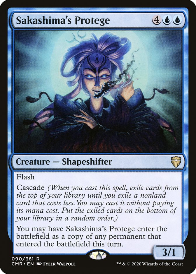 Sakashima's Protege 90 (Commander Legends)  - Foil | Good Games Adelaide SA