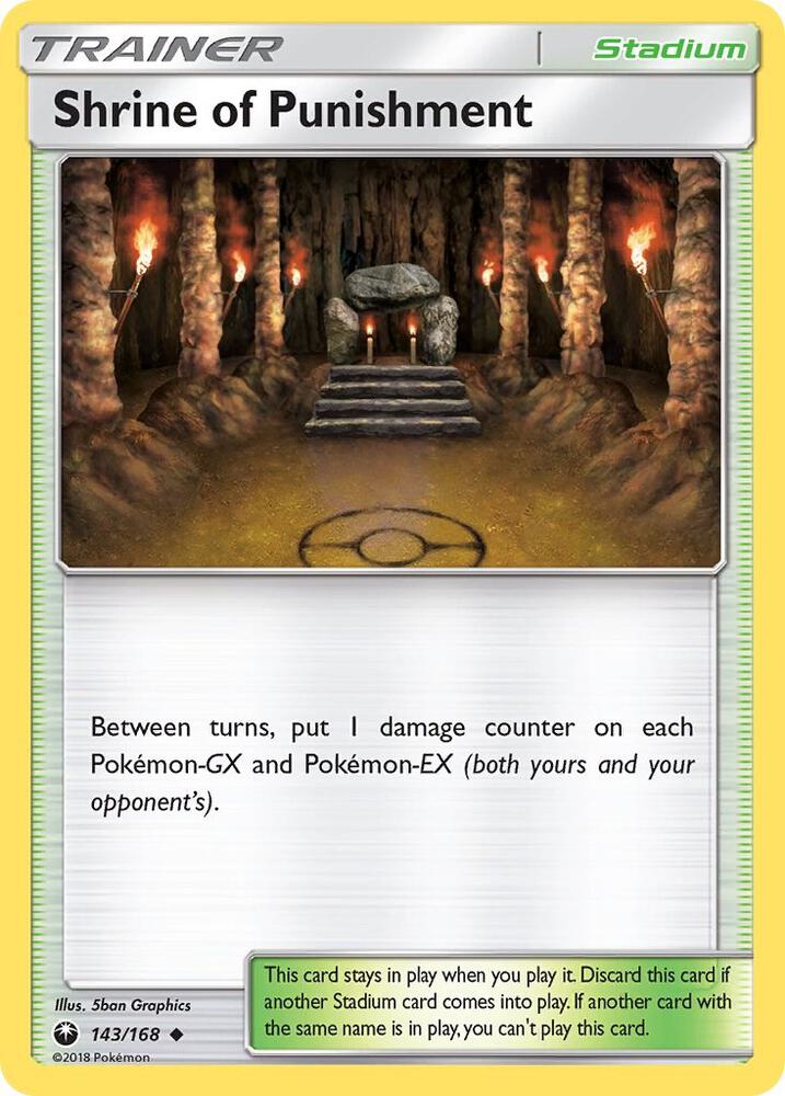 Shrine of Punishment 143/168 (SM - Celestial Storm)  | Good Games Adelaide SA