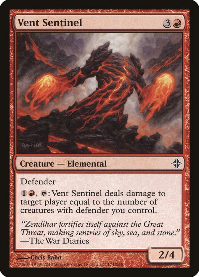 Vent Sentinel 171 (Rise of the Eldrazi)  - Foil | Good Games Adelaide SA