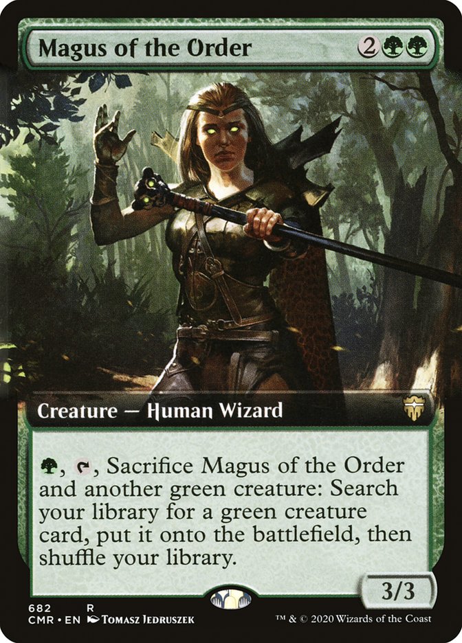 Magus of the Order (Extended Art) [Commander Legends] | Good Games Adelaide SA