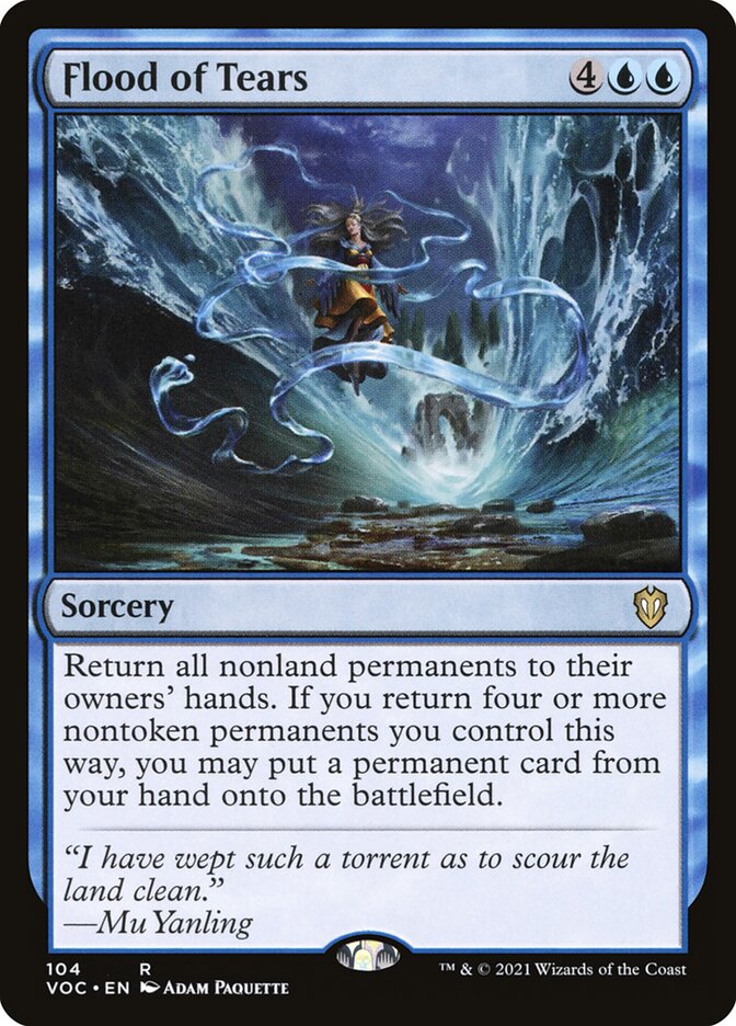 Flood of Tears 104 (Commander: Innistrad: Crimson Vow)  | Good Games Adelaide SA