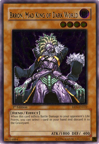 Brron, Mad King of Dark World [EEN-EN022] Ultimate Rare | Good Games Adelaide SA