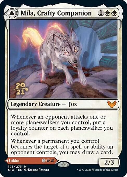 Mila Crafty Companion 153 (Prerelease Cards)  - Foil | Good Games Adelaide SA