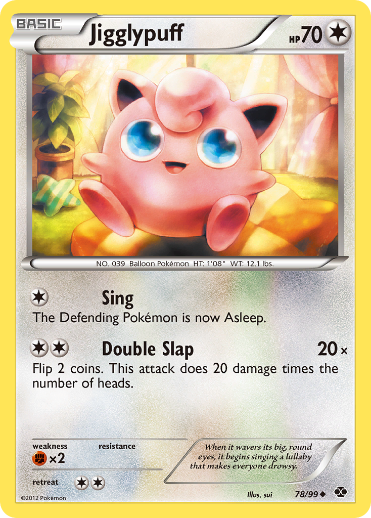 Jigglypuff (78/99) [Black & White: Next Destinies] | Good Games Adelaide SA