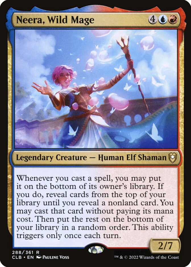 Neera, Wild Mage 288 (Commander Legends: Battle for Baldur's Gate)  | Good Games Adelaide SA