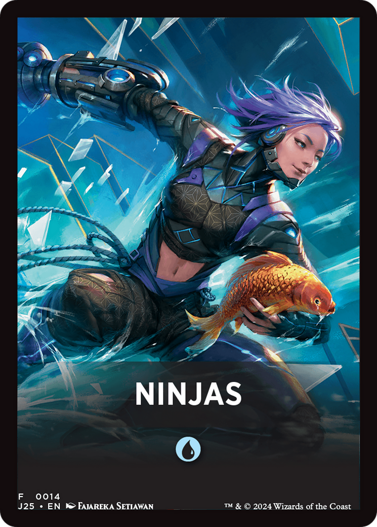 Ninjas Theme Card [Foundations Jumpstart Front Cards] | Good Games Adelaide SA
