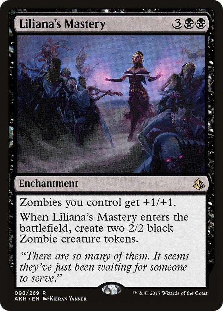 Liliana's Mastery 98 (Amonkhet)  - Foil | Good Games Adelaide SA