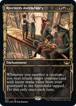 Riveteers Ascendancy Gilded Foil 395 (Streets of New Capenna)  - Foil | Good Games Adelaide SA