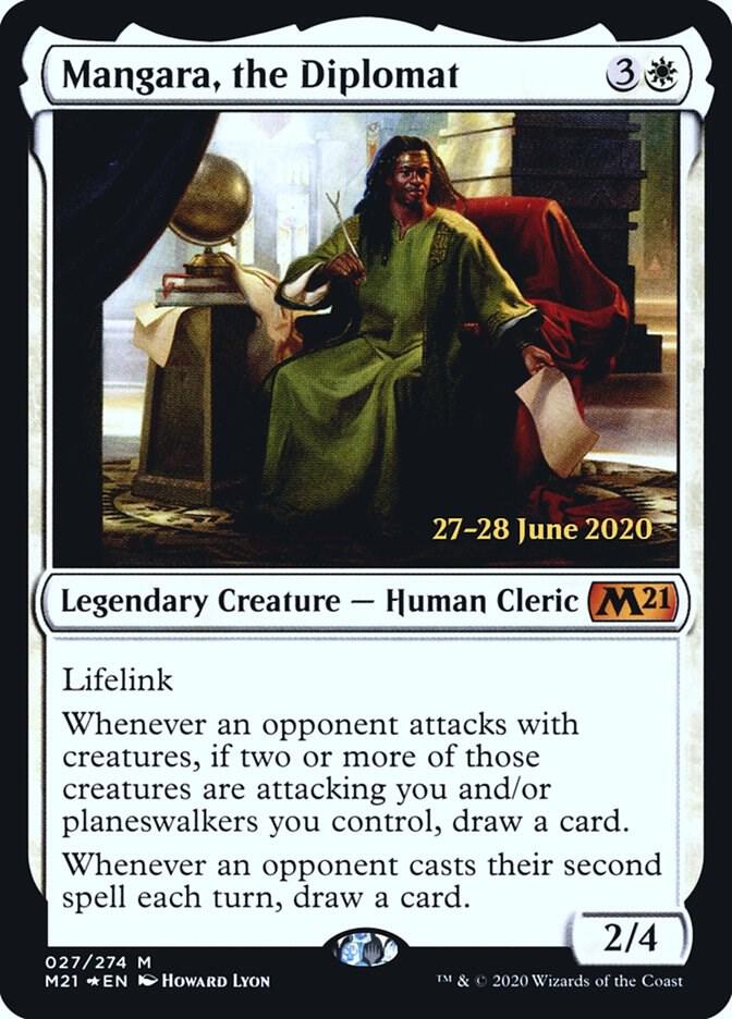 Mangara the Diplomat 27 (Prerelease Cards)  - Foil | Good Games Adelaide SA