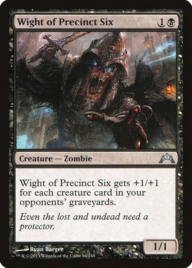 Wight of Precinct Six 84 (Gatecrash)  - Foil | Good Games Adelaide SA