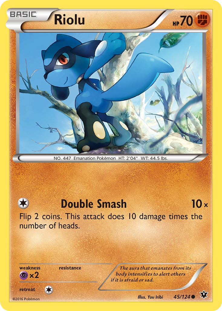 Riolu (45/124) [XY: Fates Collide] | Good Games Adelaide SA