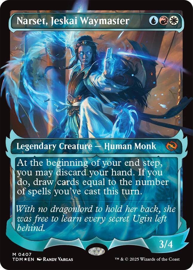 Narset, Jeskai Waymaster 407 (Tarkir: Dragonstorm)  - Foil | Good Games Adelaide SA