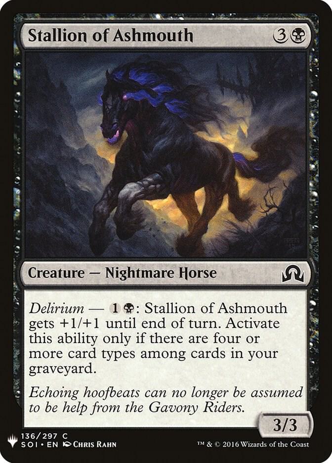 Stallion of Ashmouth 136 (The List Reprints)  | Good Games Adelaide SA
