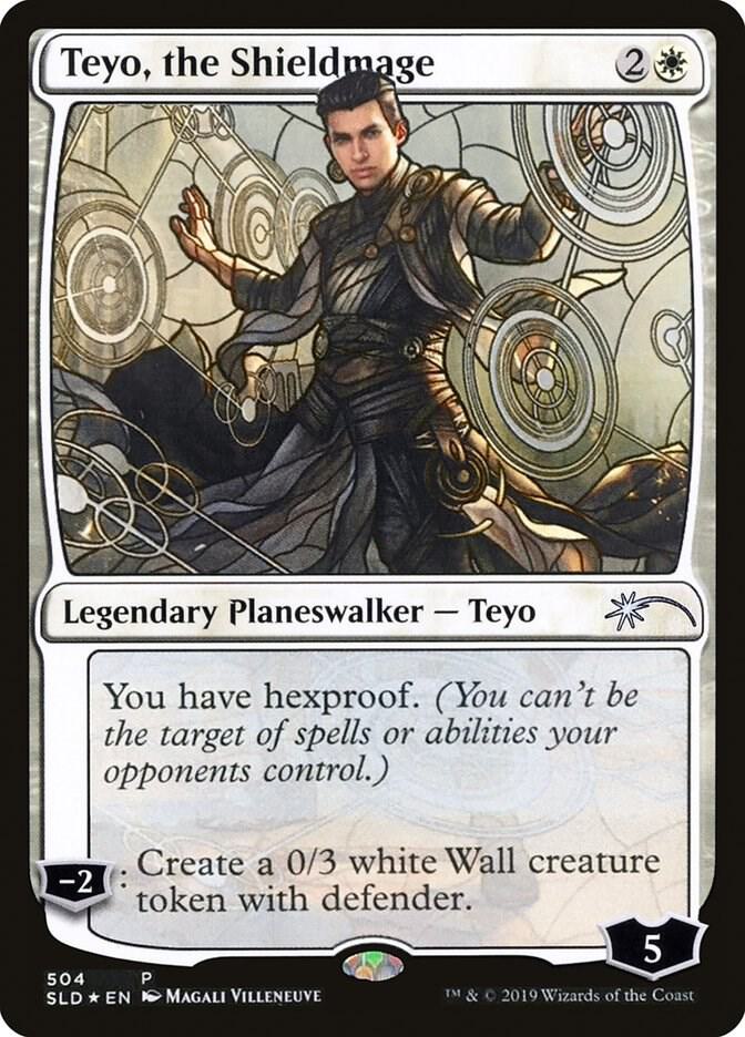 Teyo the Shieldmage Stained Glass 504 (Secret Lair Drop Series)  - Foil | Good Games Adelaide SA