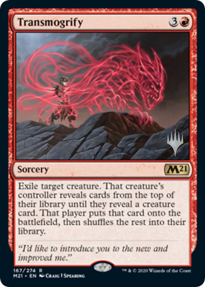 Transmogrify 167 (Promo Pack: Core Set 2021)  | Good Games Adelaide SA