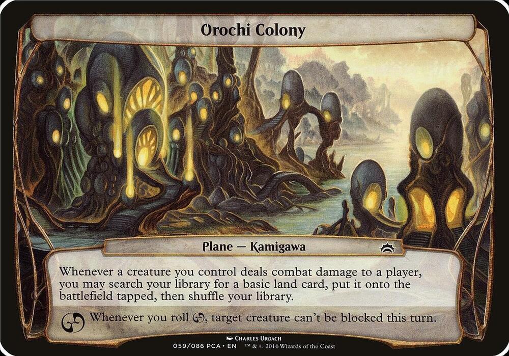 Orochi Colony Planechase Anthology  (Oversize Cards)  | Good Games Adelaide SA