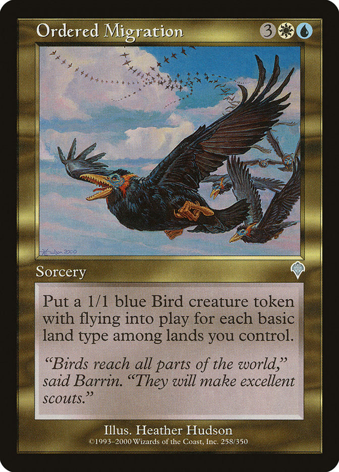 Ordered Migration 258 (Invasion)  - Foil | Good Games Adelaide SA