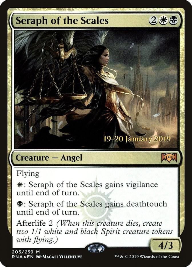 Seraph of the Scales 205 (Prerelease Cards)  - Foil | Good Games Adelaide SA