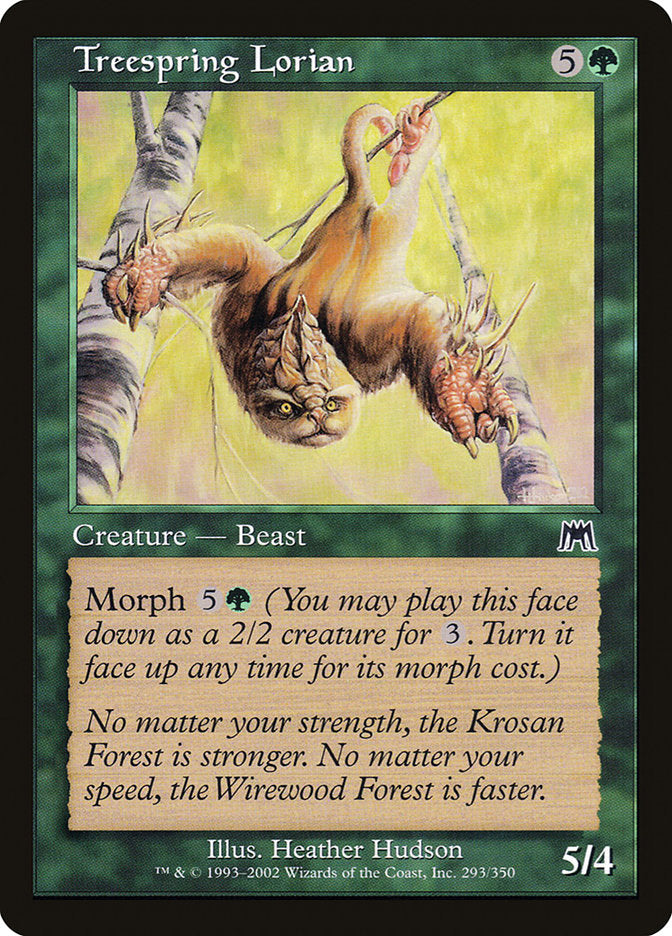 Treespring Lorian 293 (Onslaught)  - Foil | Good Games Adelaide SA