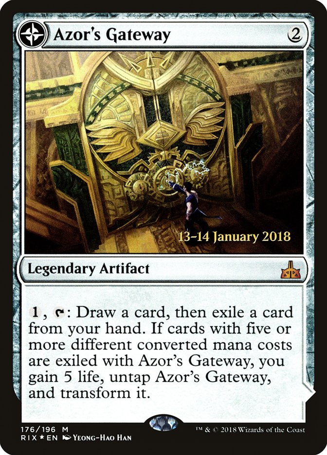 Azor's Gateway [Rivals of Ixalan Promos] | Good Games Adelaide SA