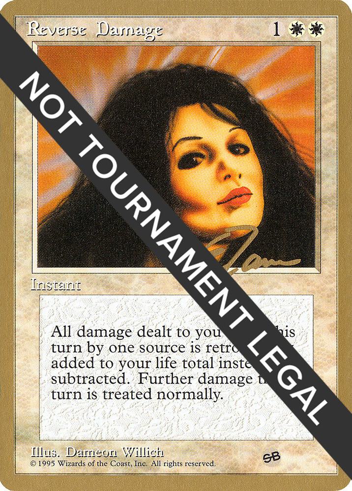 Reverse Damage 1996 Eric Tam 4ED SB et45sb/308 (World Championship Decks)  | Good Games Adelaide SA