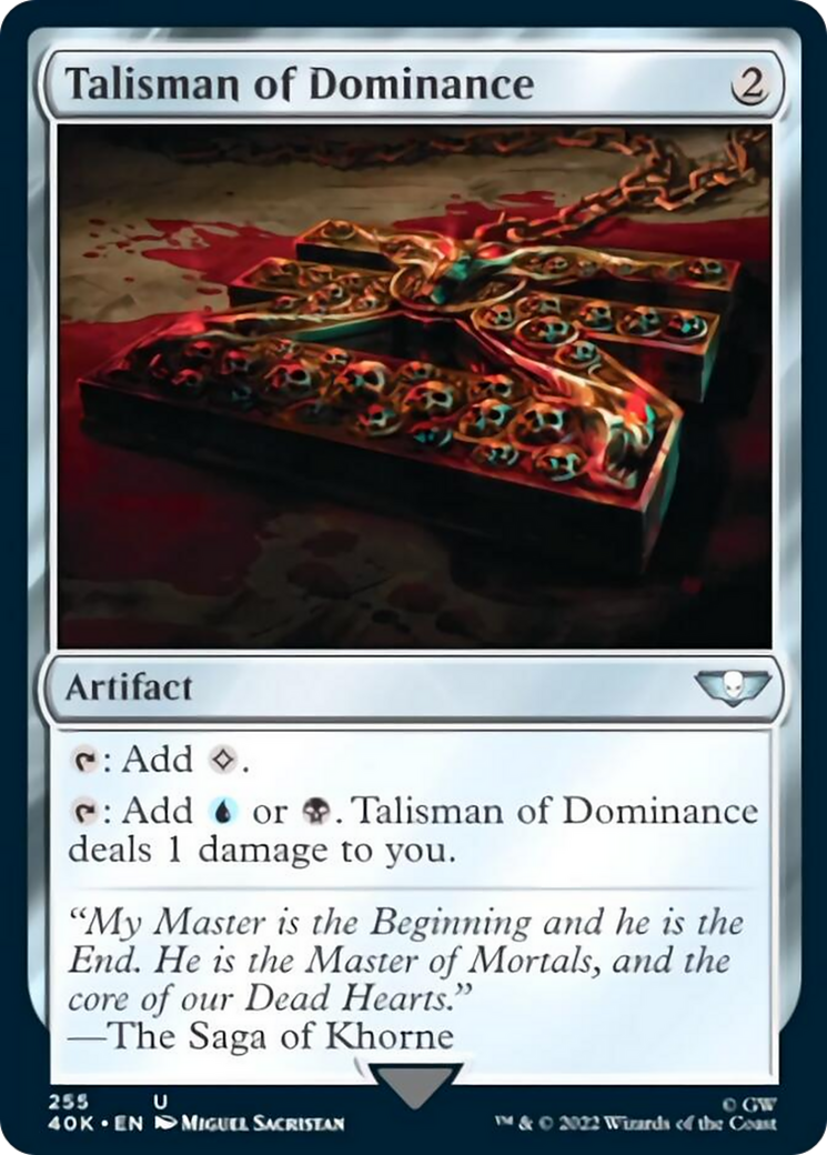 Talisman of Dominance (255) [Universes Beyond: Warhammer 40,000] | Good Games Adelaide SA