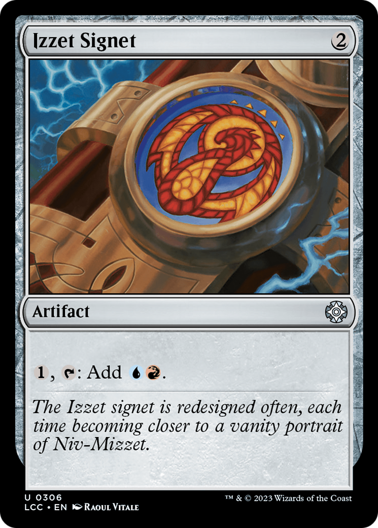 Izzet Signet [The Lost Caverns of Ixalan Commander] | Good Games Adelaide SA