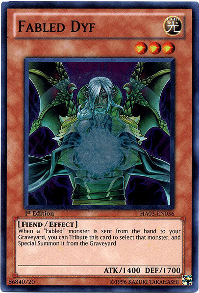 Fabled Dyf [HA03-EN036] Super Rare | Good Games Adelaide SA