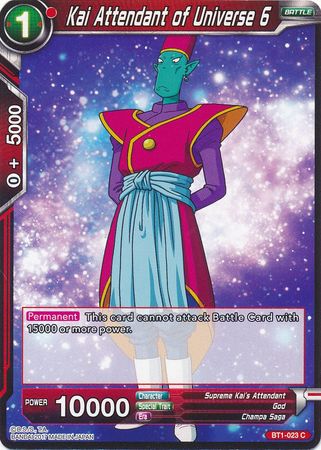Kai Attendant of Universe 6 [BT1-023] | Good Games Adelaide SA