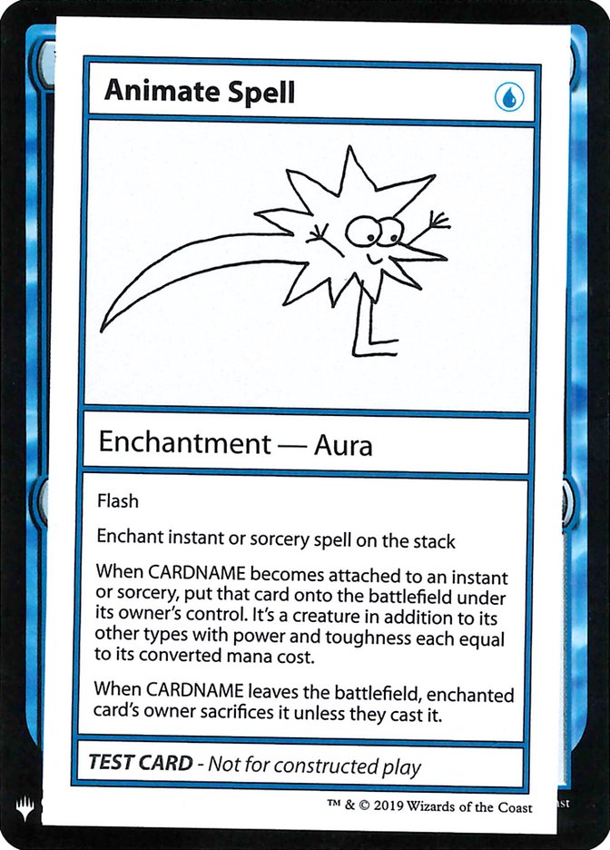 Animate Spell [Mystery Booster Playtest Cards] | Good Games Adelaide SA