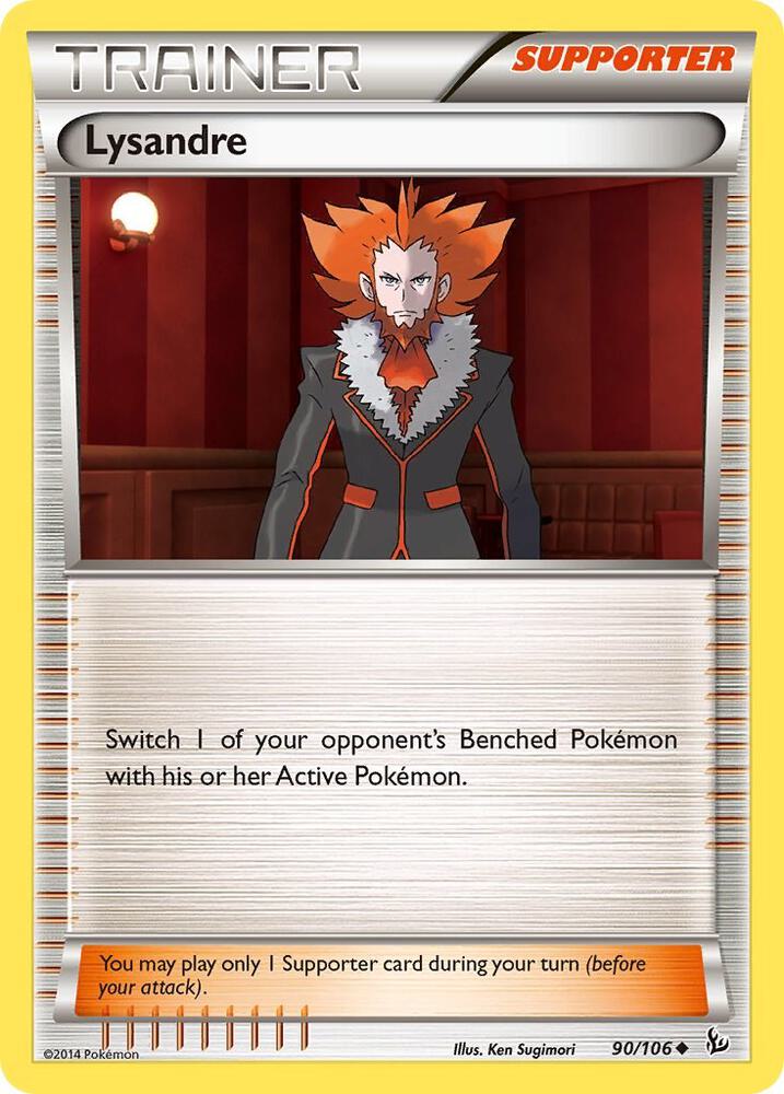 Lysandre 90/106 (XY - Flashfire)  | Good Games Adelaide SA