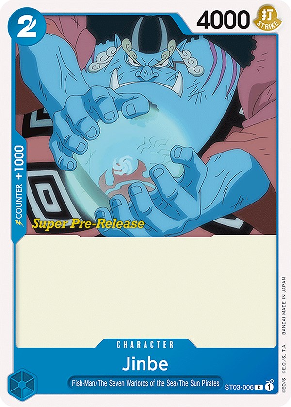 Jinbe [Super Pre-Release Starter Deck: The Seven Warlords of the Sea] | Good Games Adelaide SA