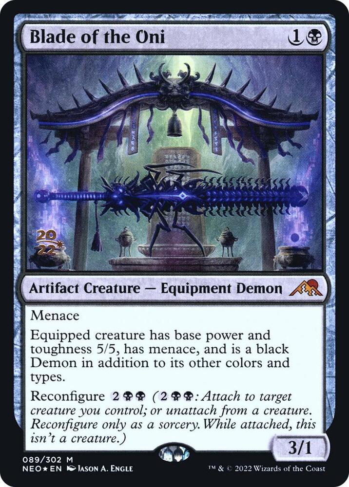 Blade of the Oni 89 (Prerelease Cards)  - Foil | Good Games Adelaide SA