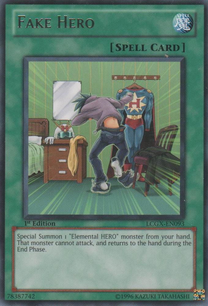 Fake Hero [LCGX-EN093] Rare | Good Games Adelaide SA