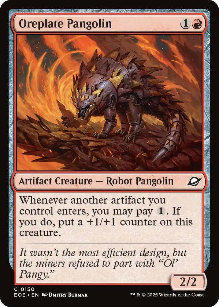 Oreplate Pangolin 150 (Edge of Eternities)  - Foil | Good Games Adelaide SA