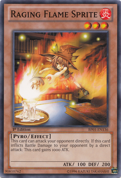 Raging Flame Sprite [BP01-EN136] Common | Good Games Adelaide SA