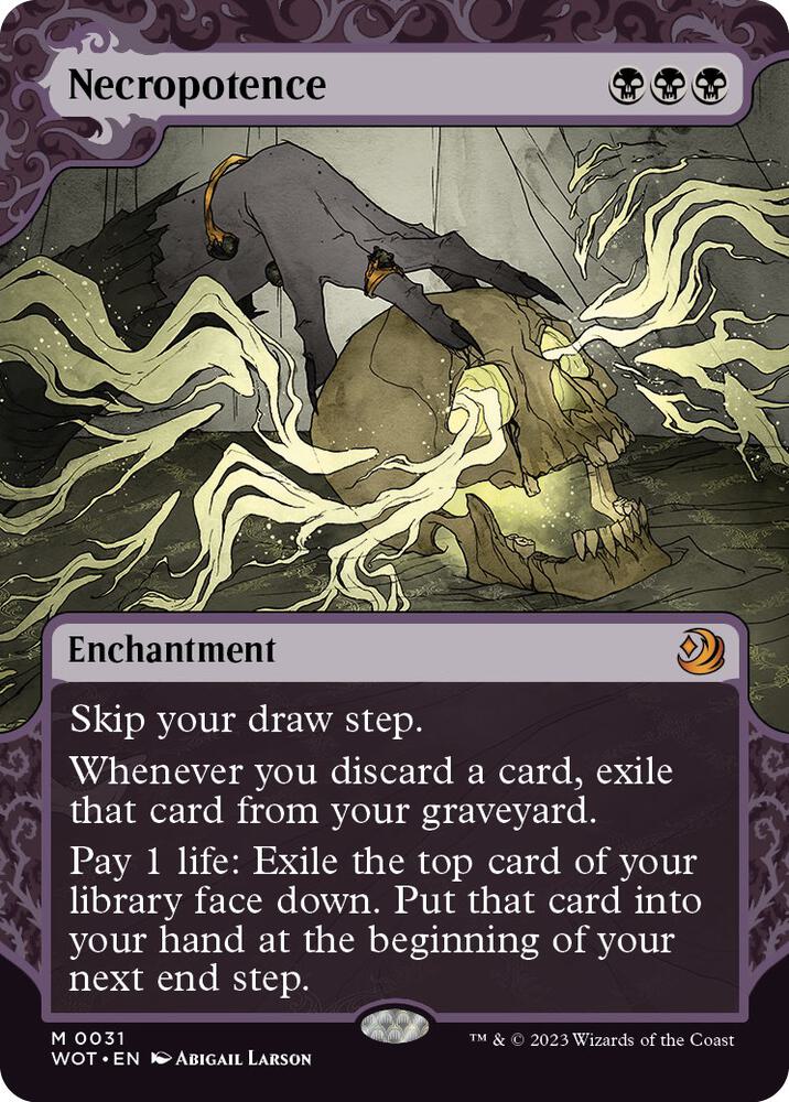 Necropotence 31 (Wilds of Eldraine: Enchanting Tales)  | Good Games Adelaide SA