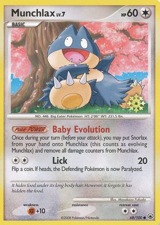 Munchlax (68/100) [Countdown Calendar Promos] | Good Games Adelaide SA