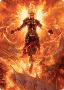 Chandra Hopes Beacon Art Card 30 (Art Series: March of the Machine)  | Good Games Adelaide SA
