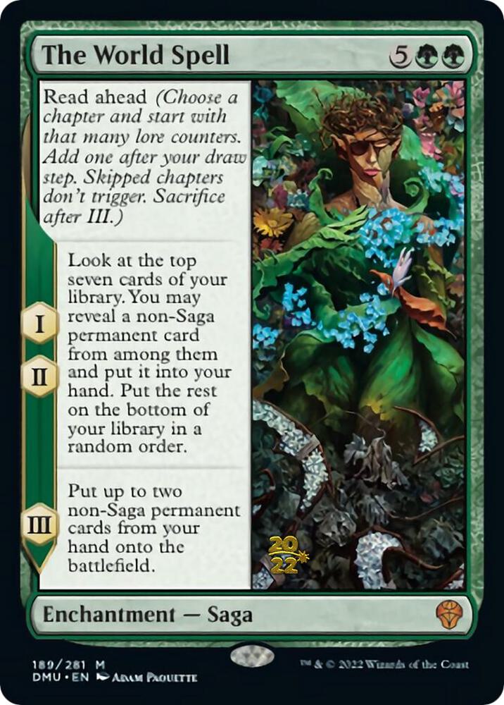 The World Spell 189 (Prerelease Cards)  - Foil | Good Games Adelaide SA