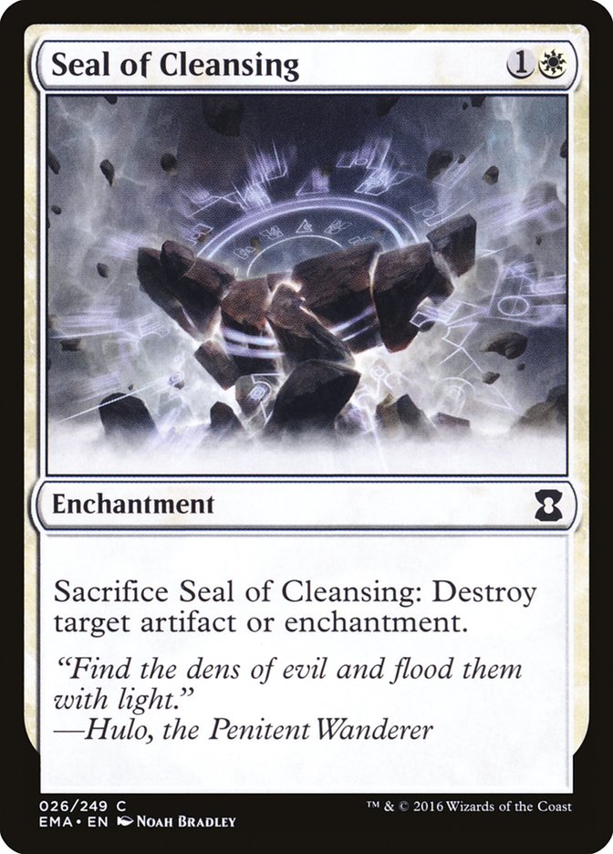 Seal of Cleansing [Eternal Masters] | Good Games Adelaide SA