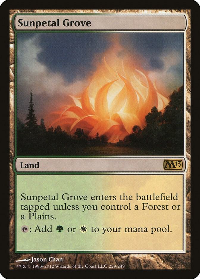 Sunpetal Grove 229 (Magic 2013 (M13))  - Foil | Good Games Adelaide SA