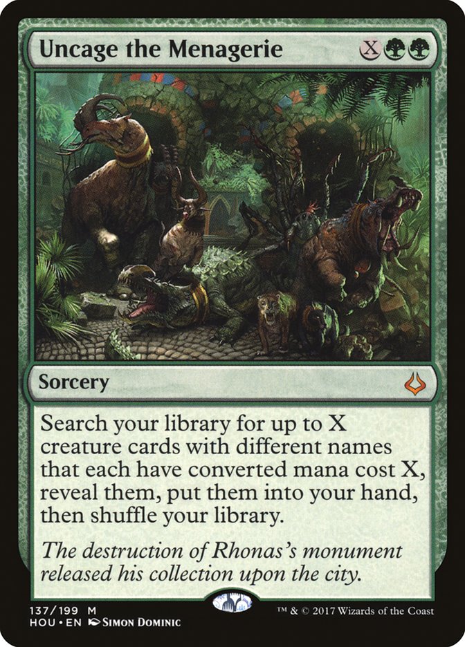 Uncage the Menagerie 137 (Hour of Devastation)  | Good Games Adelaide SA