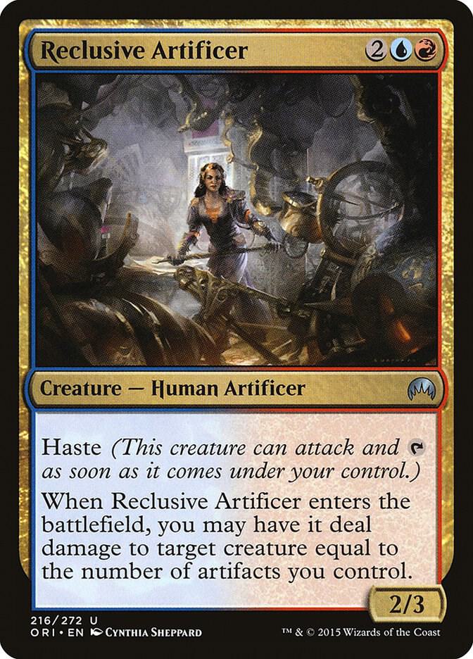 Reclusive Artificer 216 (Magic Origins)  - Foil | Good Games Adelaide SA
