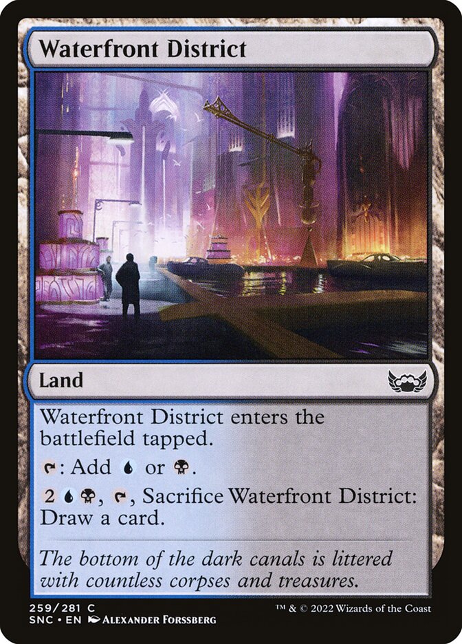 Waterfront District 259 (Streets of New Capenna)  - Foil | Good Games Adelaide SA