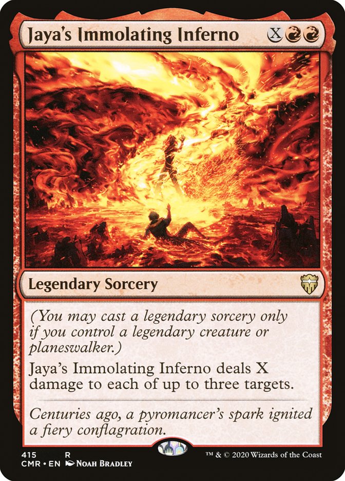 Jaya's Immolating Inferno [Commander Legends] | Good Games Adelaide SA